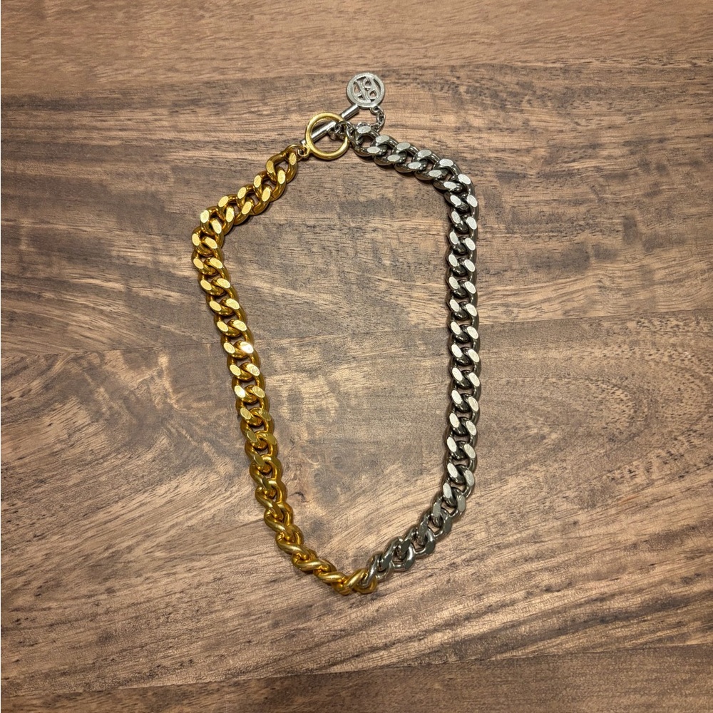 BEN AMUN BI colored chain necklace